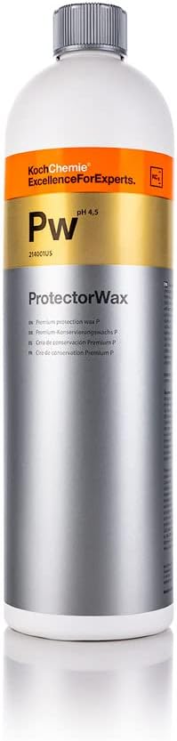 KCX Protector Wax 1L bottle with high-gloss protection and lotus effect.