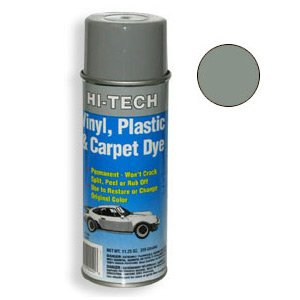 Hi-Tech Vinyl, Plastic & Carpet Dye aerosol can, gray, 11.5 oz.