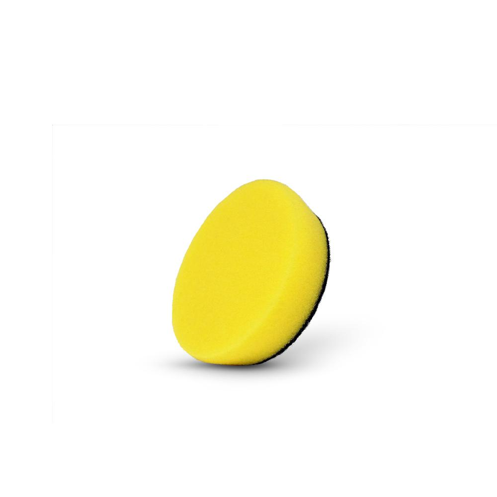 Oberk Single Step Foam Pad 3.25, yellow polishing pad for single-step use, light cutting, and medium polishing.