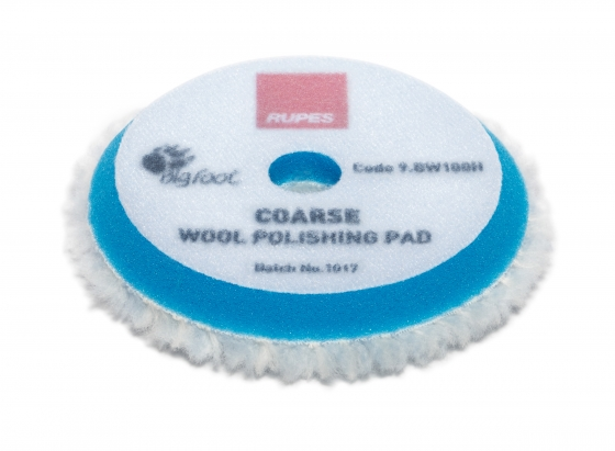 Rupes Blue Coarse Wool Polishing Pad  80-90 mm  (3-3.5 inch)