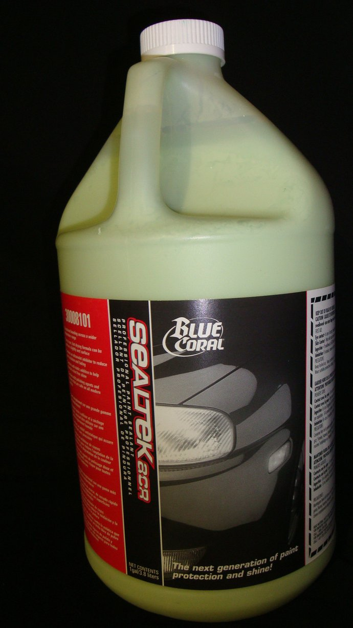 Blue Coral SealTek ACR Paint Sealant - 1 gal container.