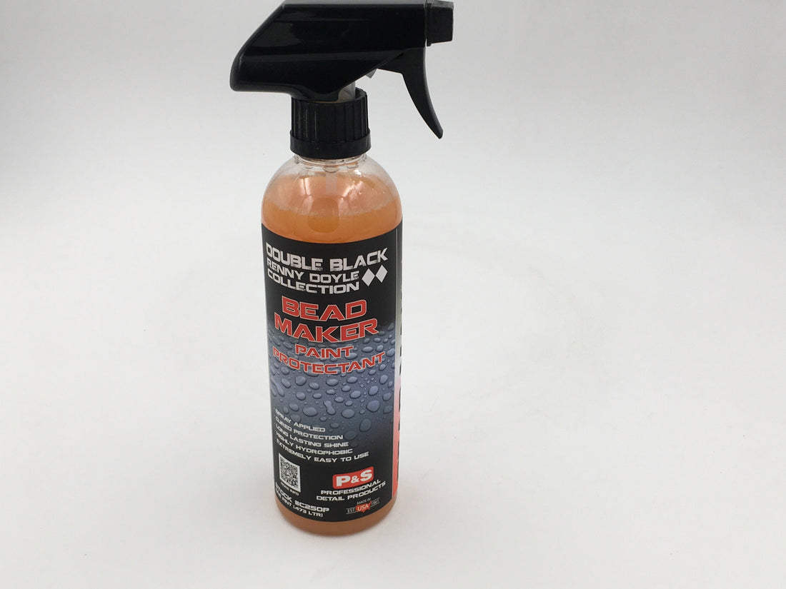 Bead Maker Paint Protectant 16 oz spray bottle with UV protection and hydrophobic features.