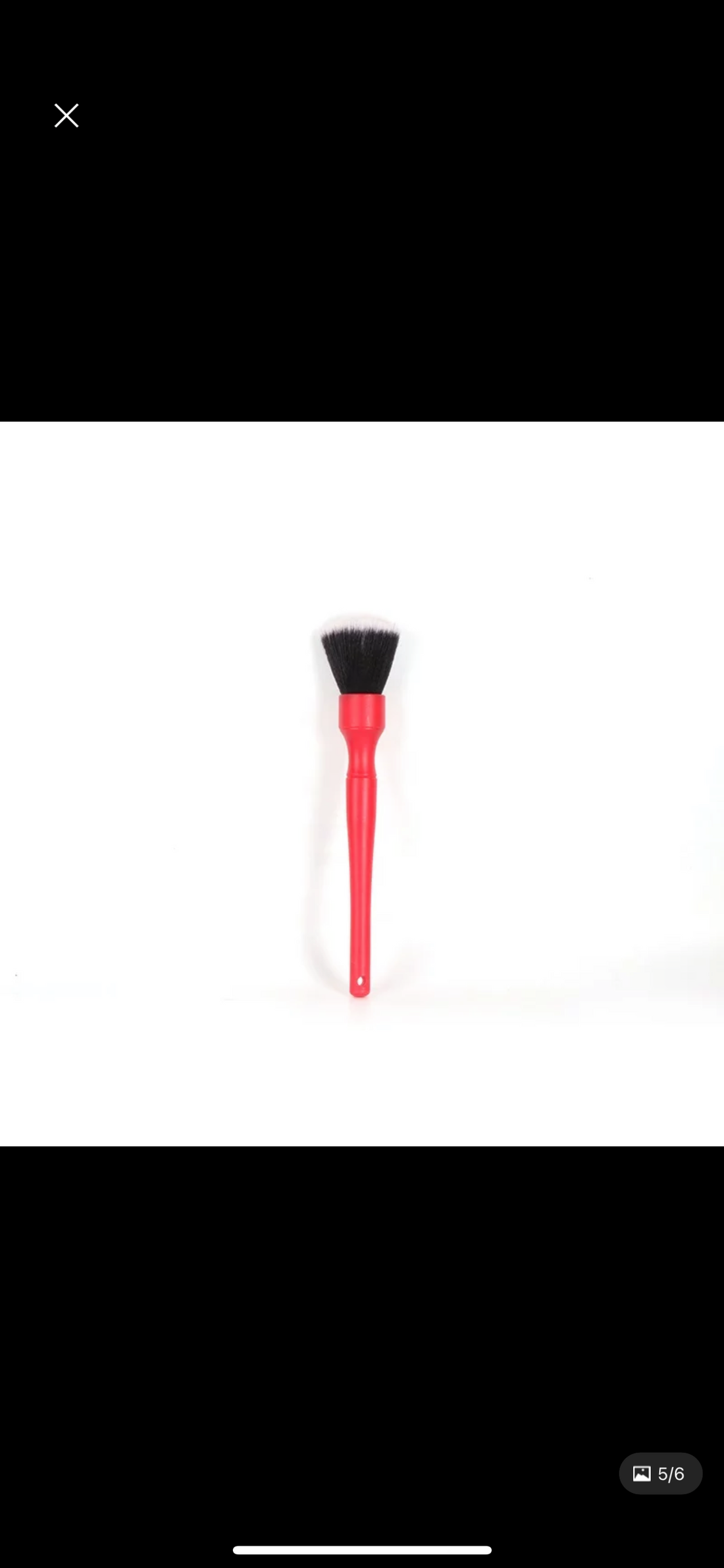 Red Super Soft Pastry Brush 10'