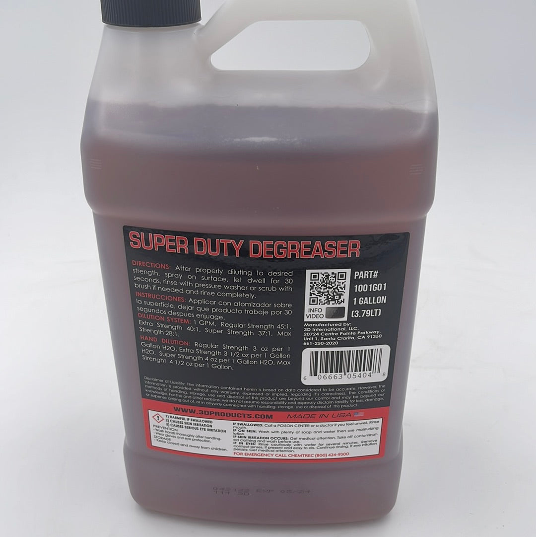 3D Super Duty Degreaser 1 Gal Nano Pail