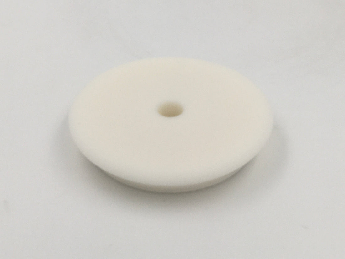 Ultrafine White DA foam pad, contour edge design, 150mm(6in)