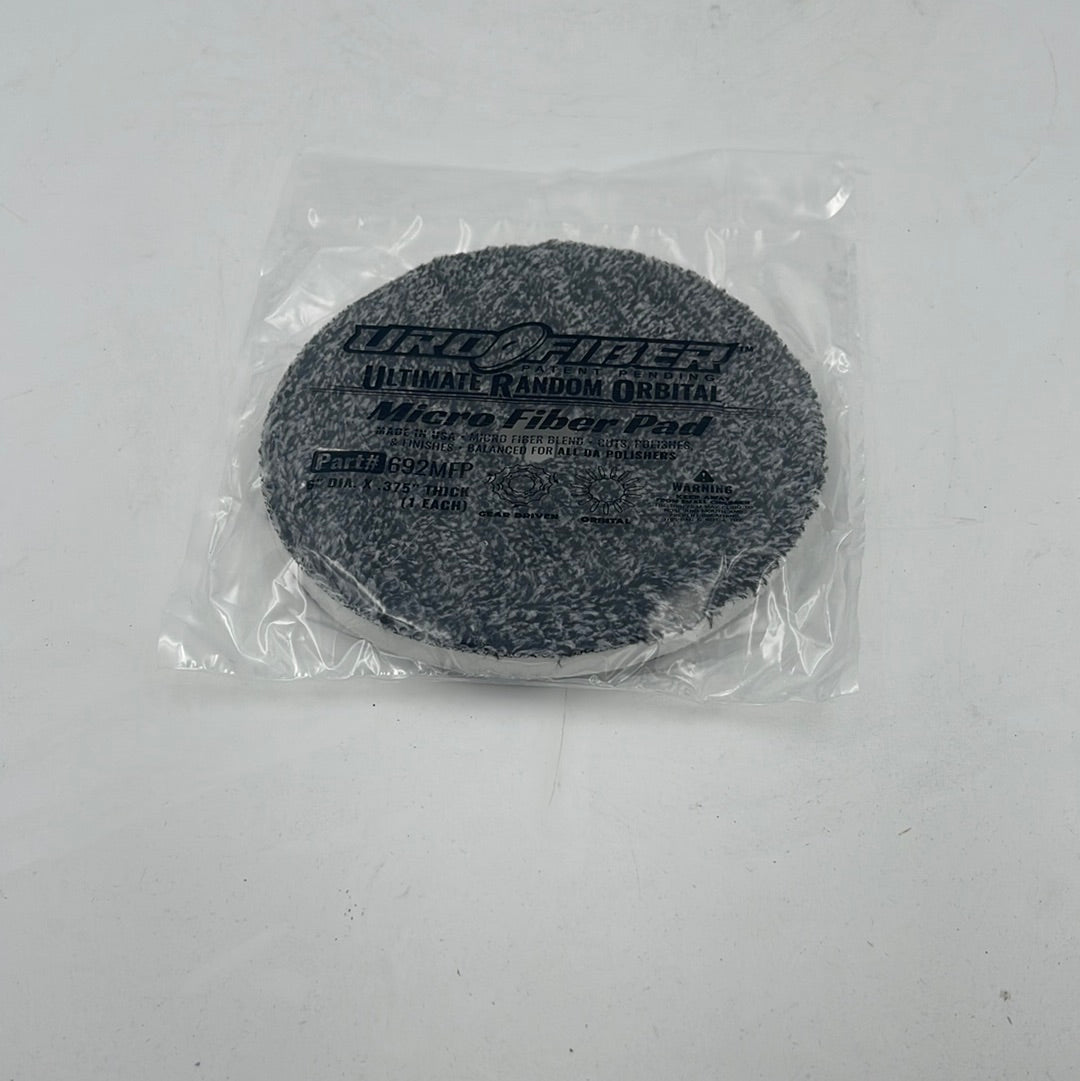 Buff and Shine Uro-Fiber Pad 6 inch in packaging.