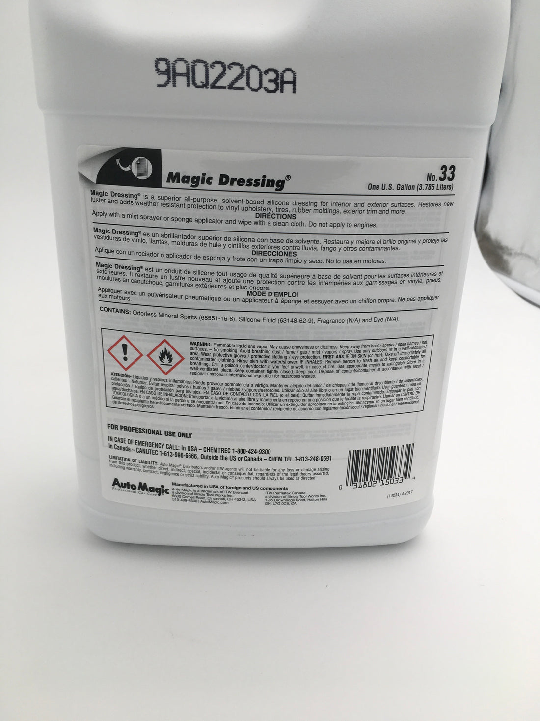 AutoMagic Magic Dressing 1 Gal