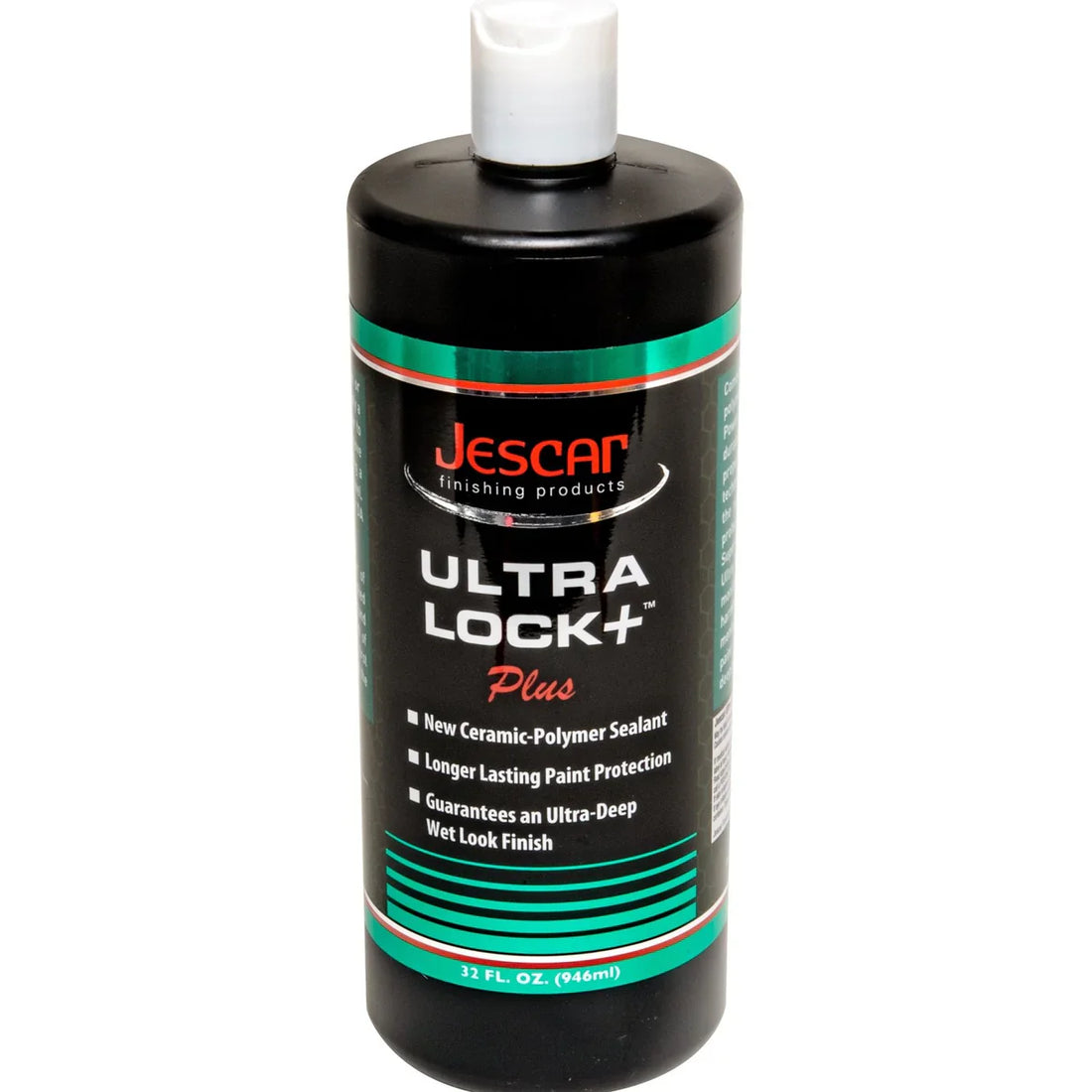 Jescar Ultra Lock CeramicPoly Sealant 32 oz bottle for durable high-gloss paint protection and water beading