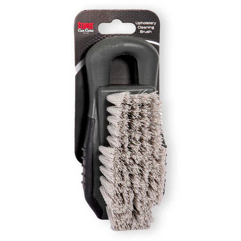 Stoner Carpet & Upholstery Brush with stiff nylon bristles and ergonomic handle for deep cleaning carpets and upholstery