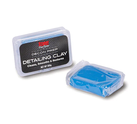 Stoner Clay Bar Blue 100 gram for automotive paint decontamination and surface cleaning