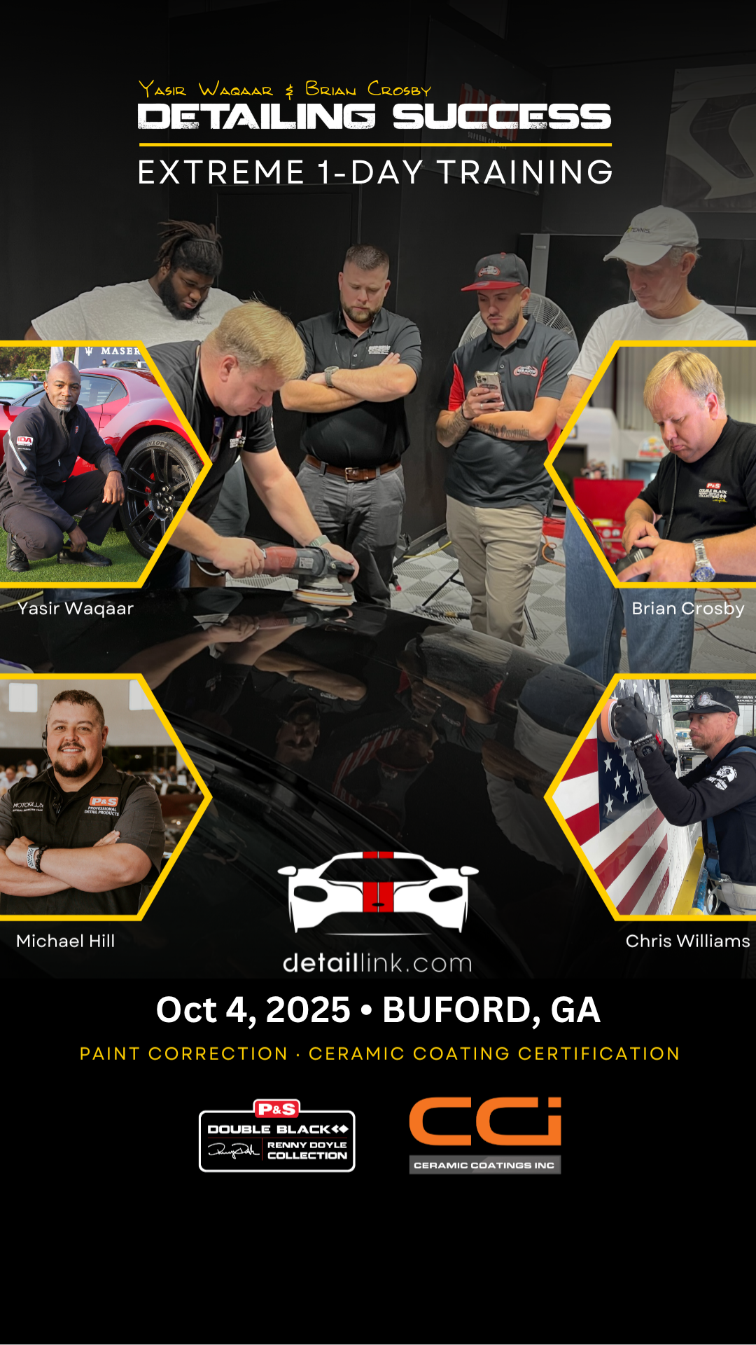 Detailing Success 1 Day Extreme Detail Training Class October 4 , 2025