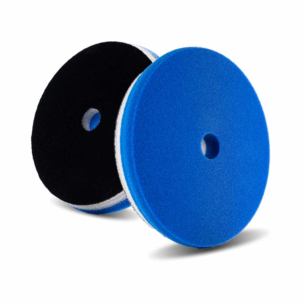 HDO Blue Cutting Foam Pad 6.5 inch dual-layer polishing pad with tapered profile for heat reduction and durability