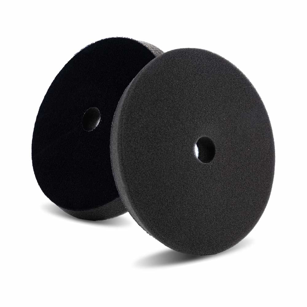 SDO Black Finishing Pad 6.5 inch with 7/8 inch center hole for polishing and finishing tasks