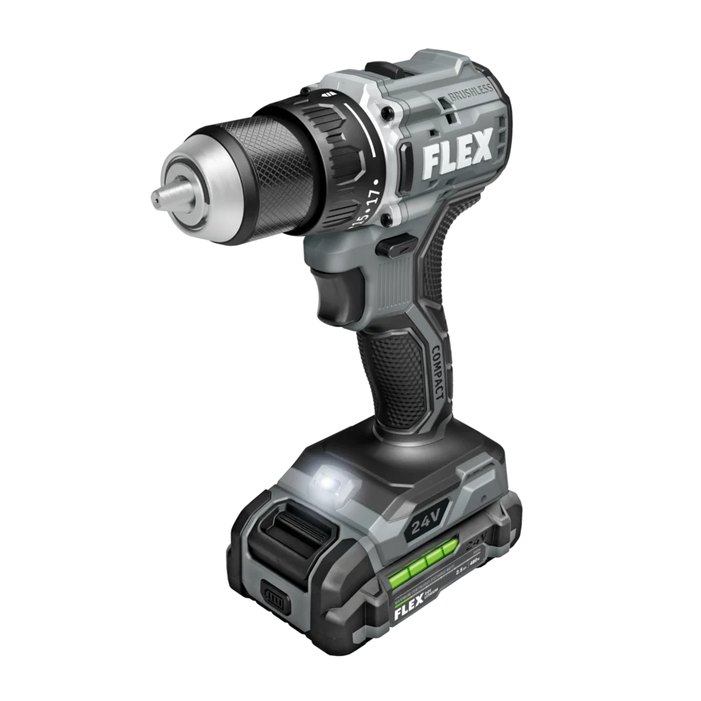 FLEX 24V Brushless Cordless Drill Compact Powerful Tool