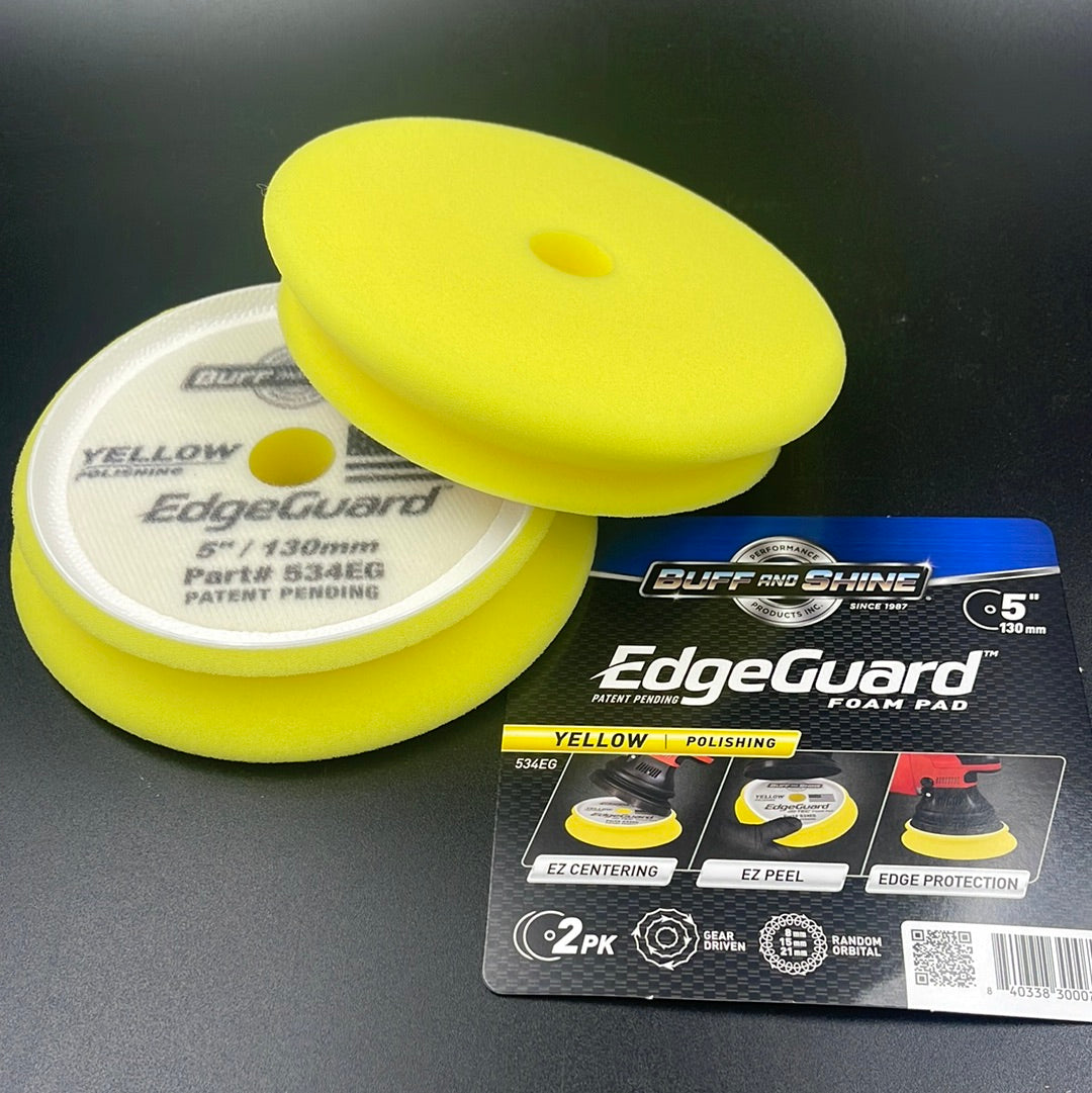 Edgeguard Foam Pad 5' Yellow Polish Foam 2 Pk