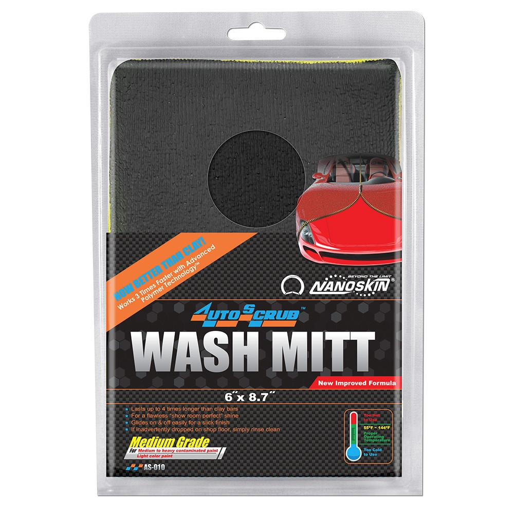 AUTOSCRUB Wash Mitt 6 inch x 8.7 inch - Medium Grade