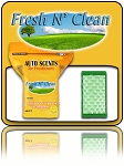 Fresh N' Clean Auto Scents Pads   60ct
