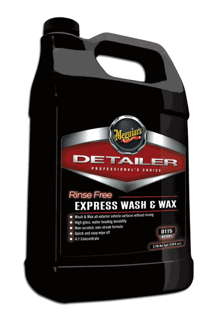 Meguiar's Rinse Free Express Wash & Wax - 1 gal – Detaillink