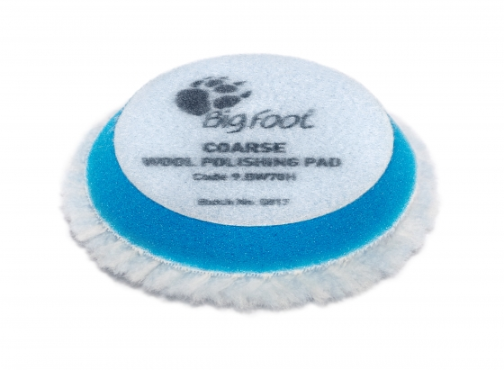 Rupes Blue Coarse Wool Polishing Pad  50-65 mm  (2-2.5 inch)  4-PACK