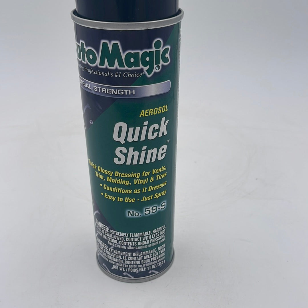AutoMagic Quick Shine Aerosol Can/Case
