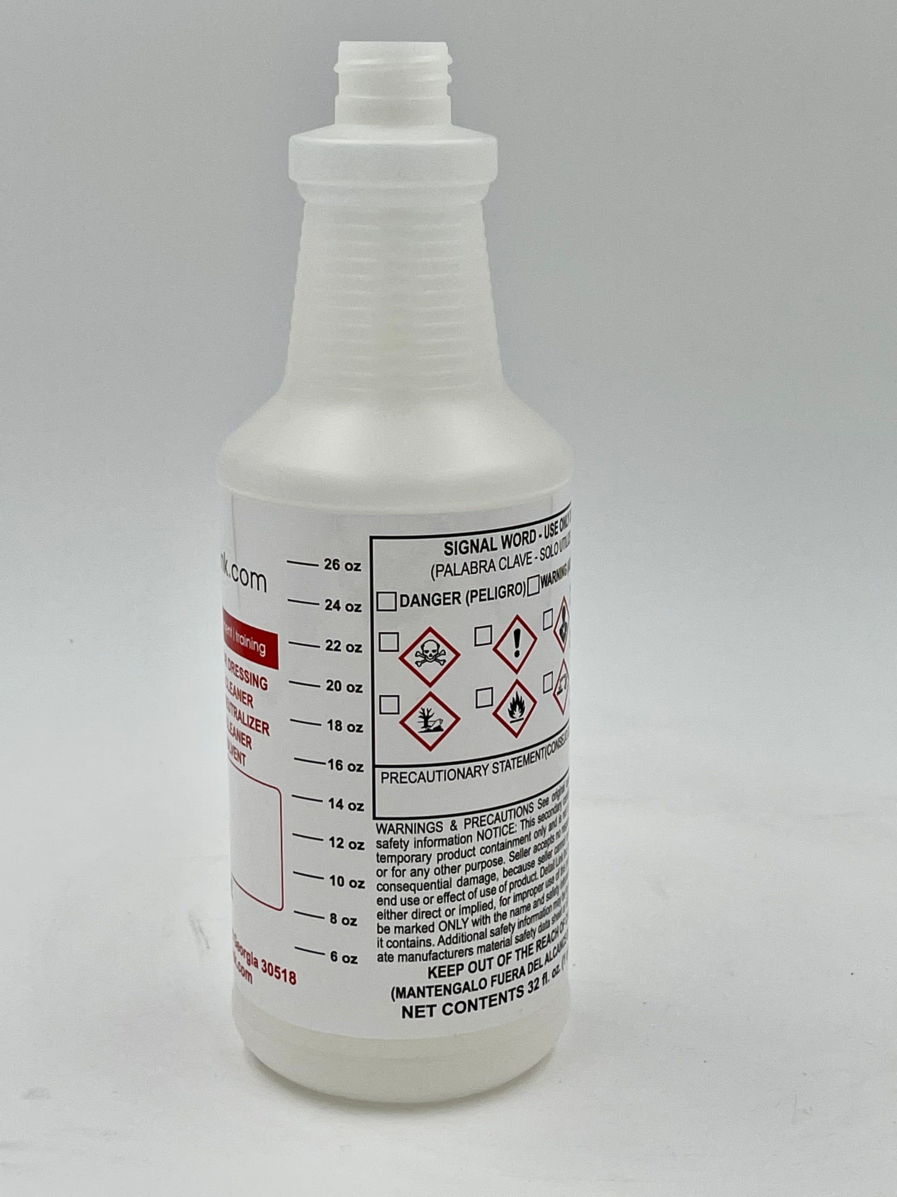 siro　904545 32 oz DETAILLINK Bottle GHS Approved Spray Solution – Detaillink