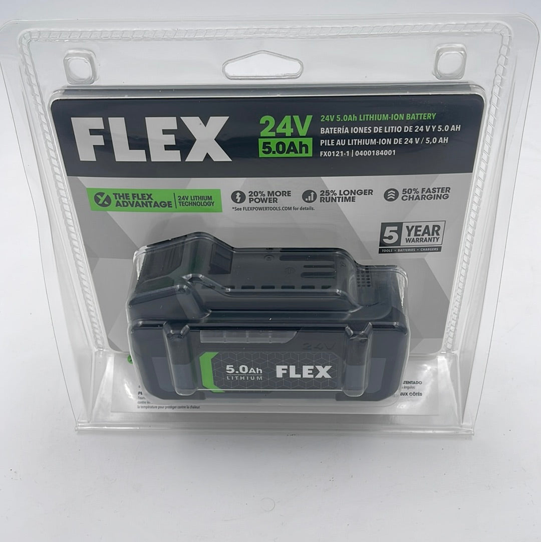 Flex 24V 5.0 Ah Lithium Battery