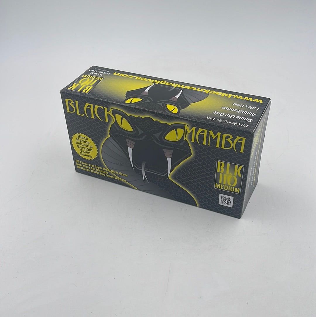 Black Mamba 6.25MIl Nitrile Gloves- Medium