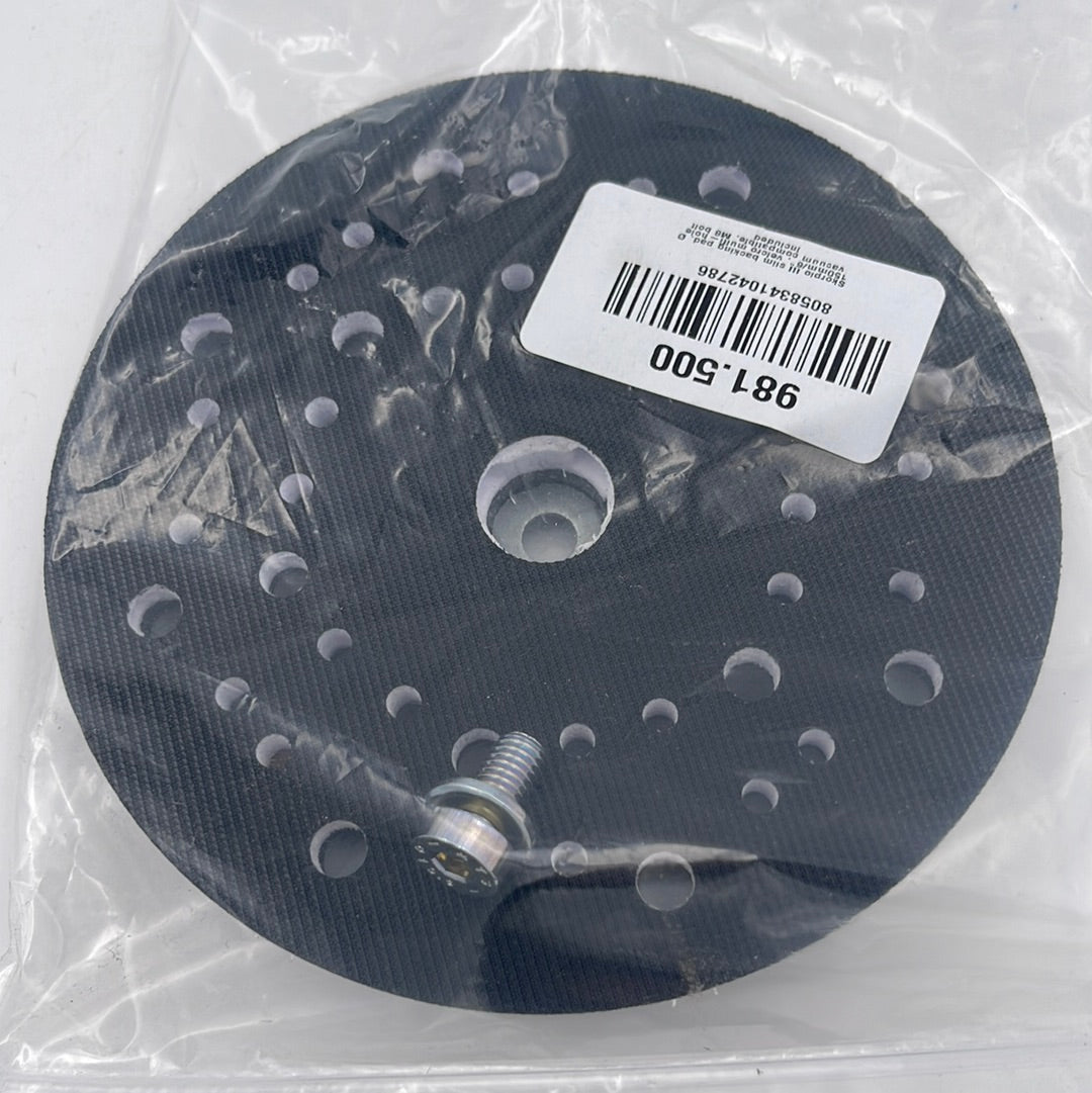 Skorpiro Backing Plate 150 mm/6'M8 bolt slim design