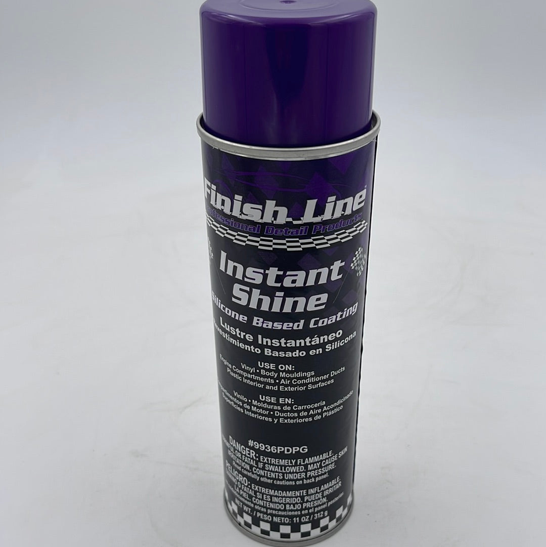 Finish Line Instant Shine - 11 oz Aerosol Can | Case of 12