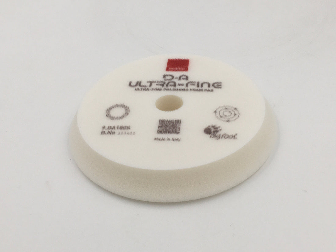 Ultrafine White DA foam pad, contour edge design, 180mm(7in)
