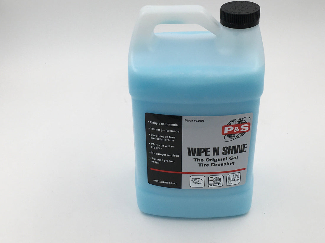 Wipe-N-Shine Gel Tire Dressing 1 Gal Wipe-N-Shine Gel Tire Dressing 1 Gal