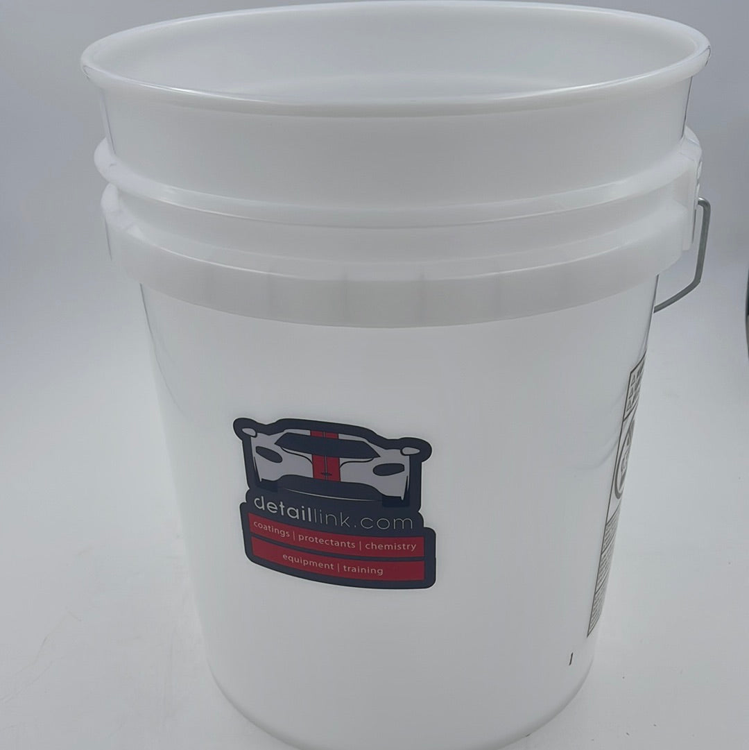 Empty 5 Gal Pails with Integrated Handle