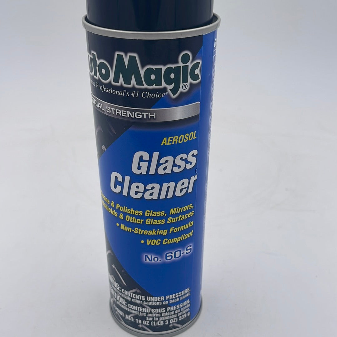 AutoMagic Aerosol Glass Cleaner 19oz Can/Case