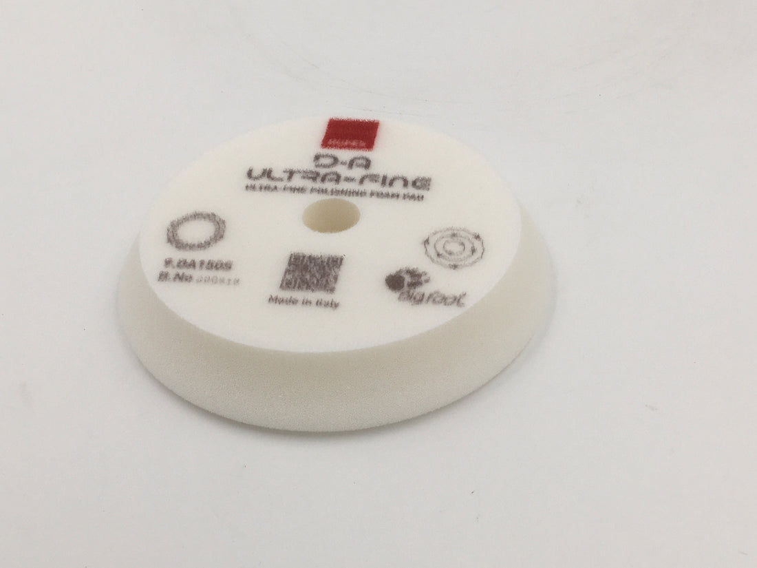 Ultrafine White DA foam pad, contour edge design, 150mm(6in)